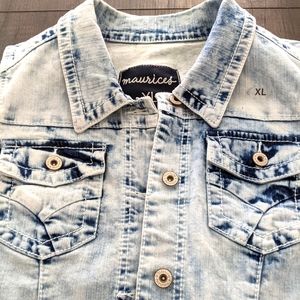 Maurice denim vest